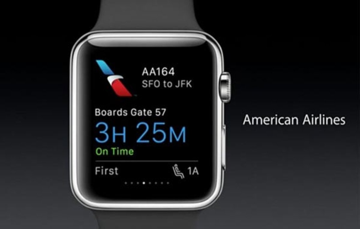 Las aerolíneas siempre se han interesado por tener aplicación propia en el Watch