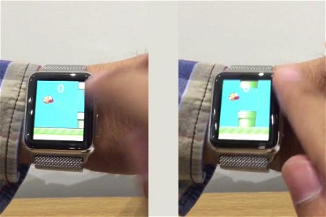 El Juego Flappy Bird Funcionando en un Apple Watch Hackeado