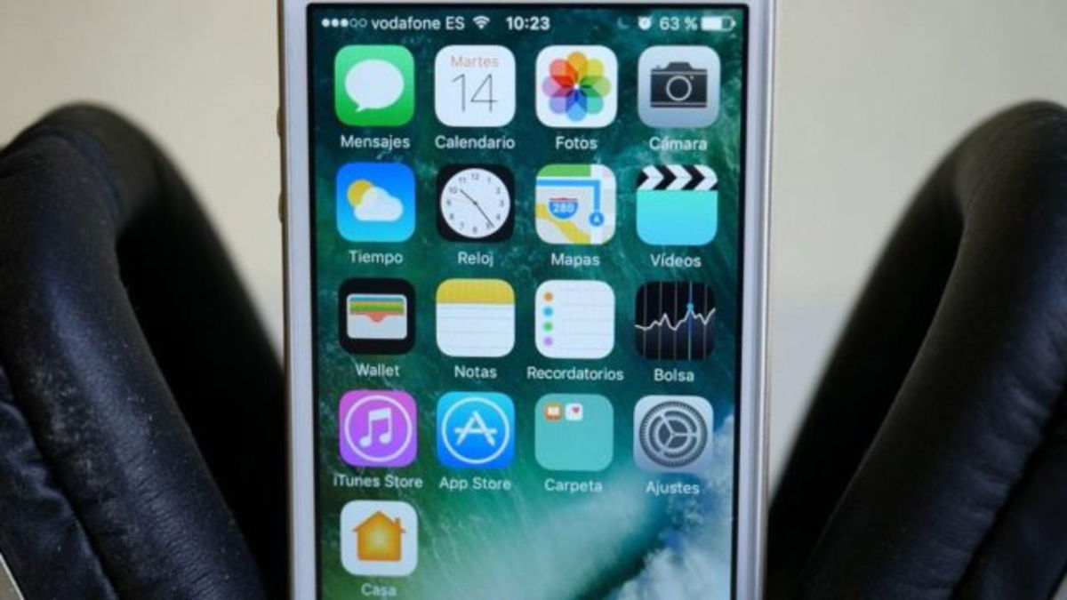 Pantalla principal iOS 10