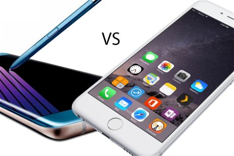 Samsung Galaxy Note7 vs Apple iPhone 6s Plus, pelea de titanes