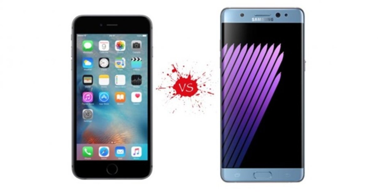 iPhone 7 Plus vs Note 7
