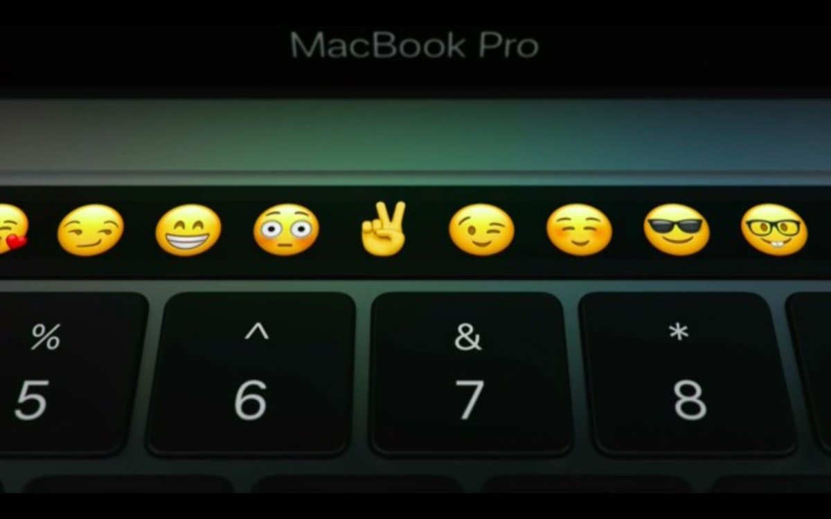 MacBook Pro Touch Bar personalización