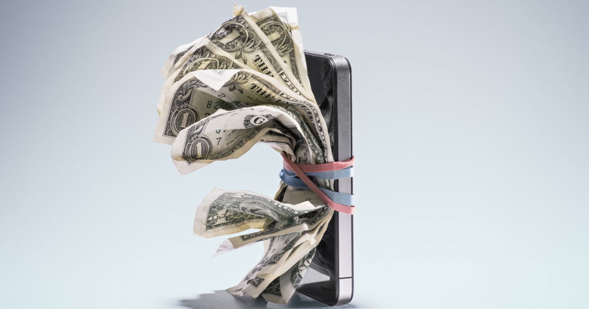 iPhone Dinero