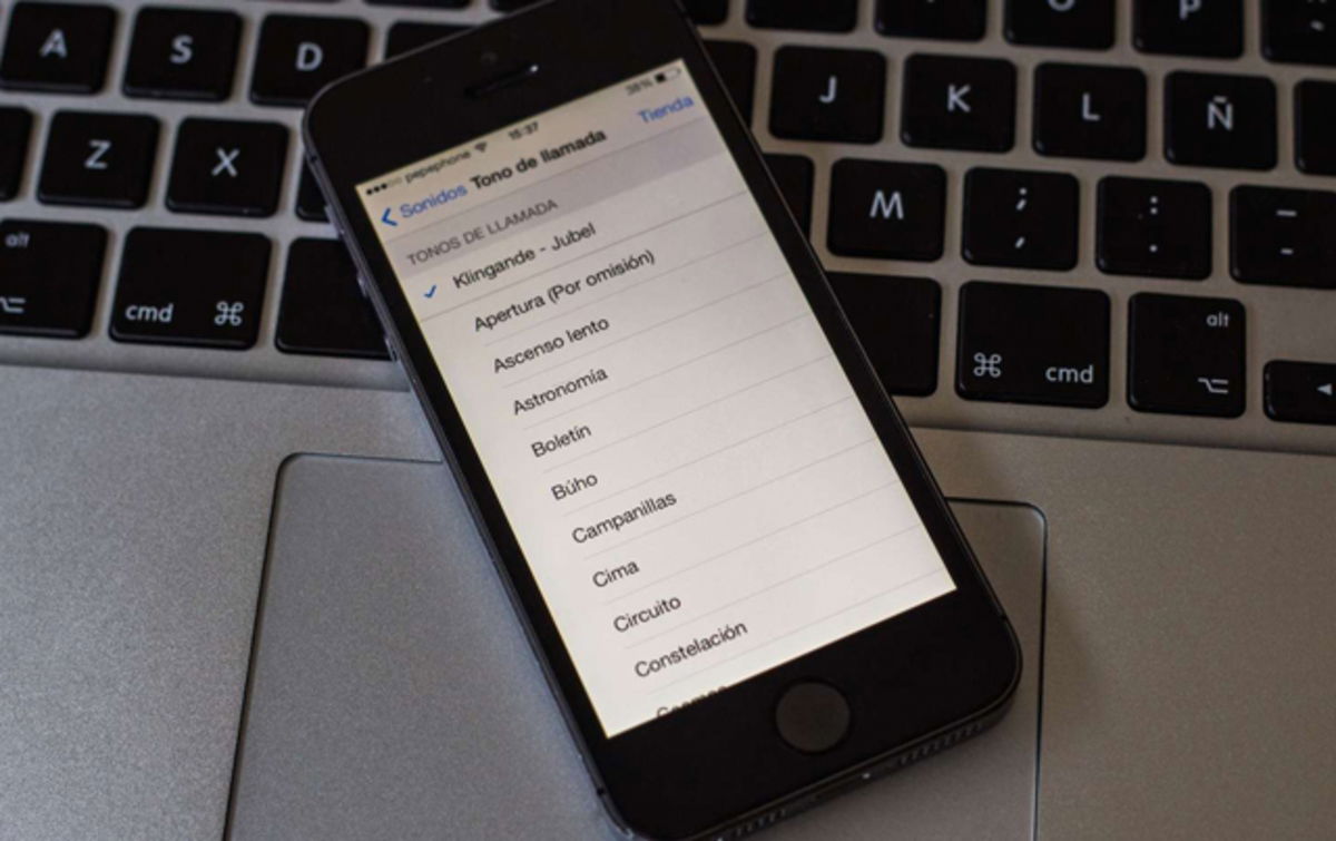 Poner tono de llamada personalizado en iPhone 7 y 7 Plus