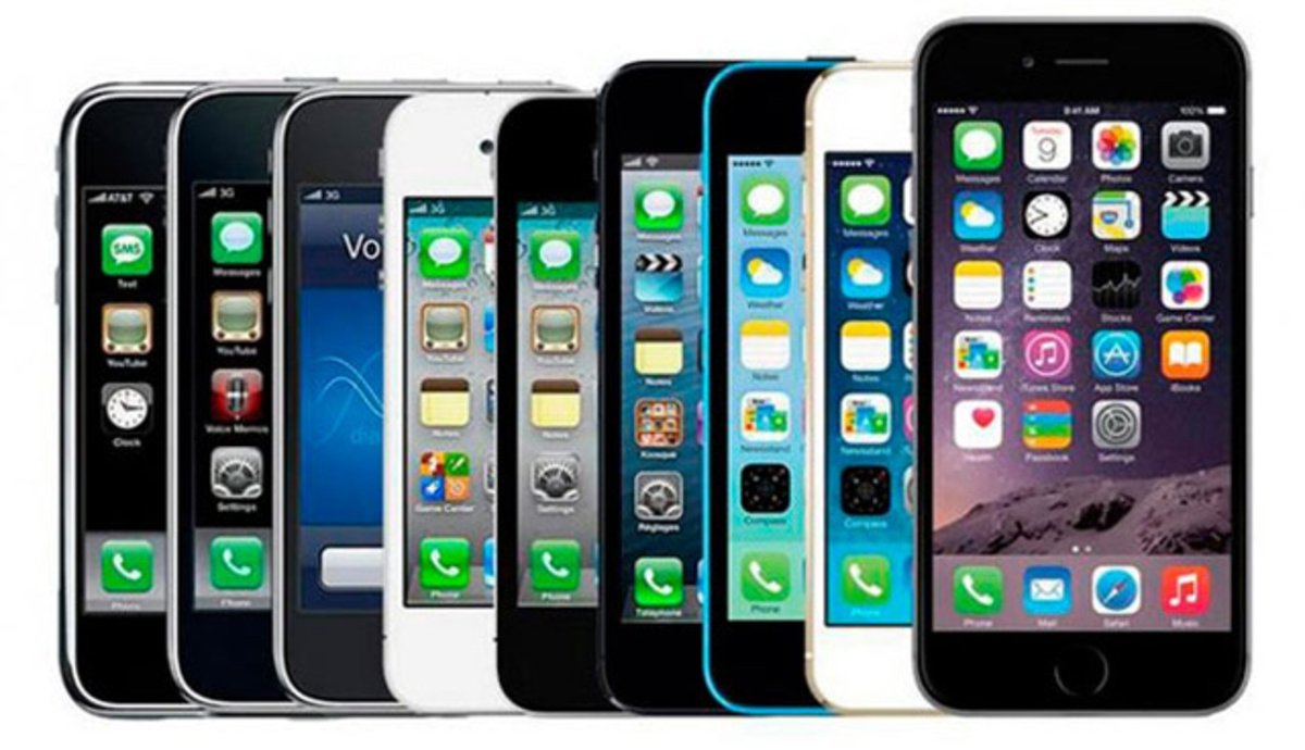 Cambios que ha sufrido el iPhone en 10 años.