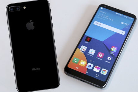 Apple iPhone 7 Plus vs LG G6, ¿es todo su pantalla?