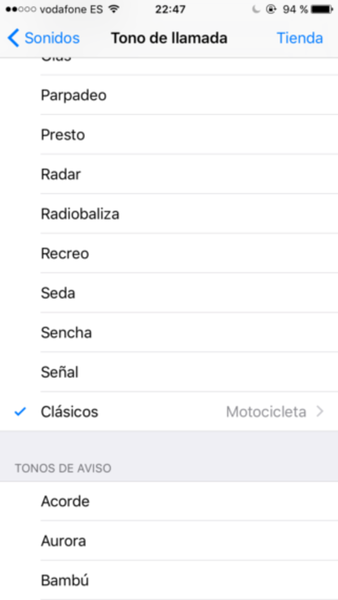 Cómo cambiar el tono de llamada del iPhone 7
