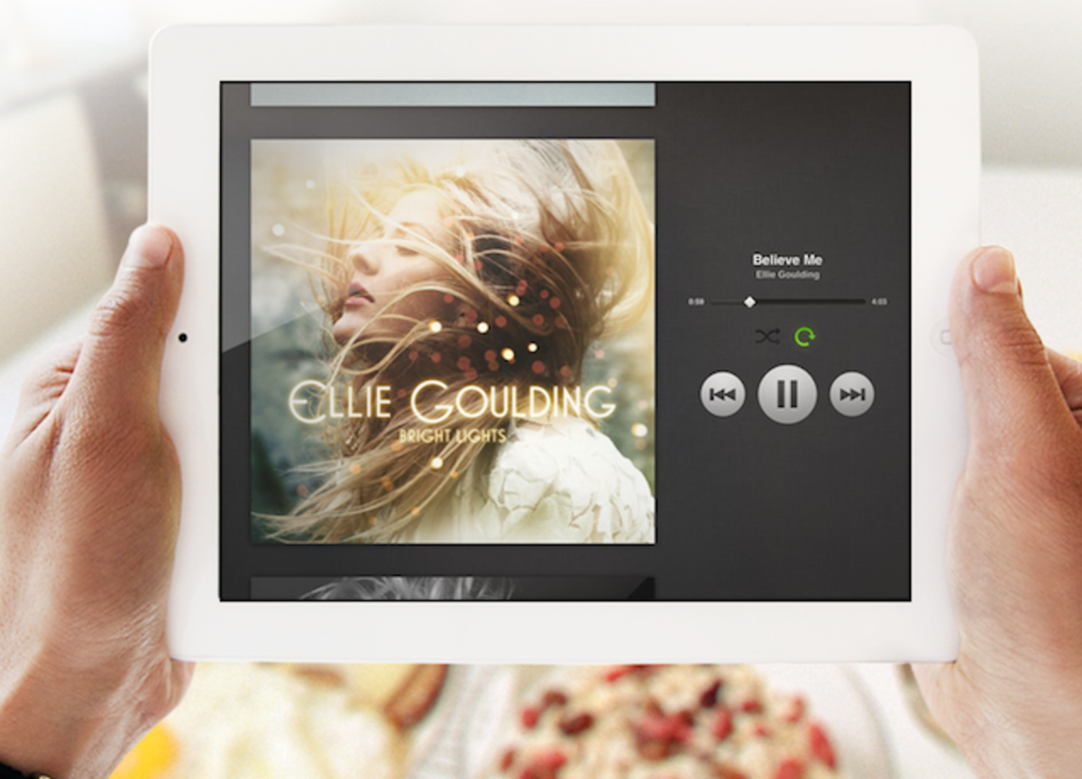 Spotify en iPad