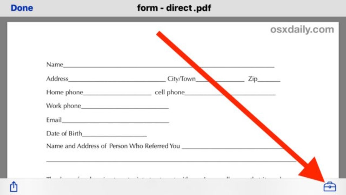 editar PDF iPhone