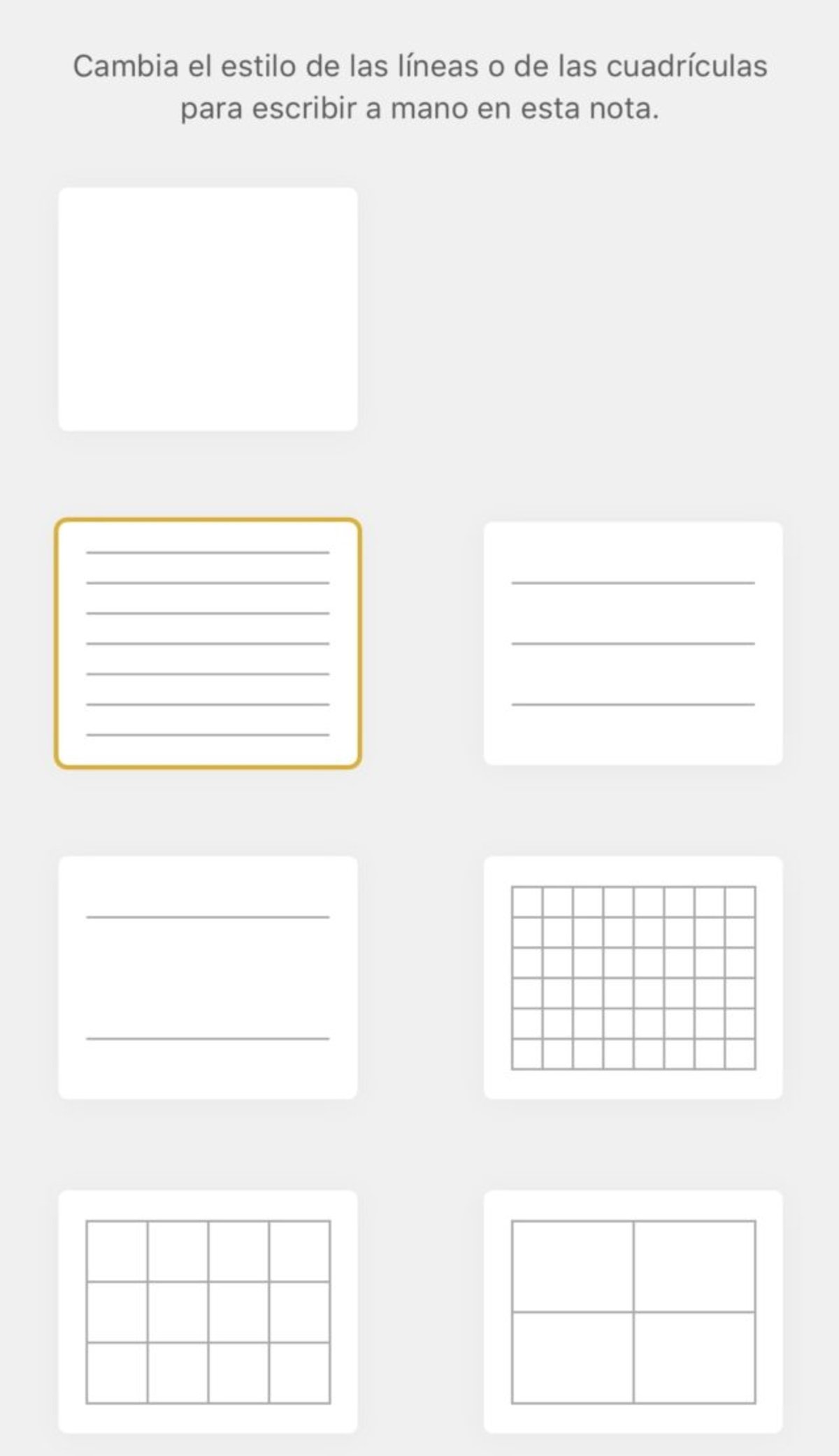 Así se cambia el estilo de papel de fondo en Notas del iPad en iOS 11