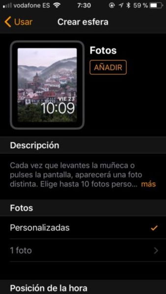 Cómo personalizar la esfera de tu Apple Watch con tu foto favorita