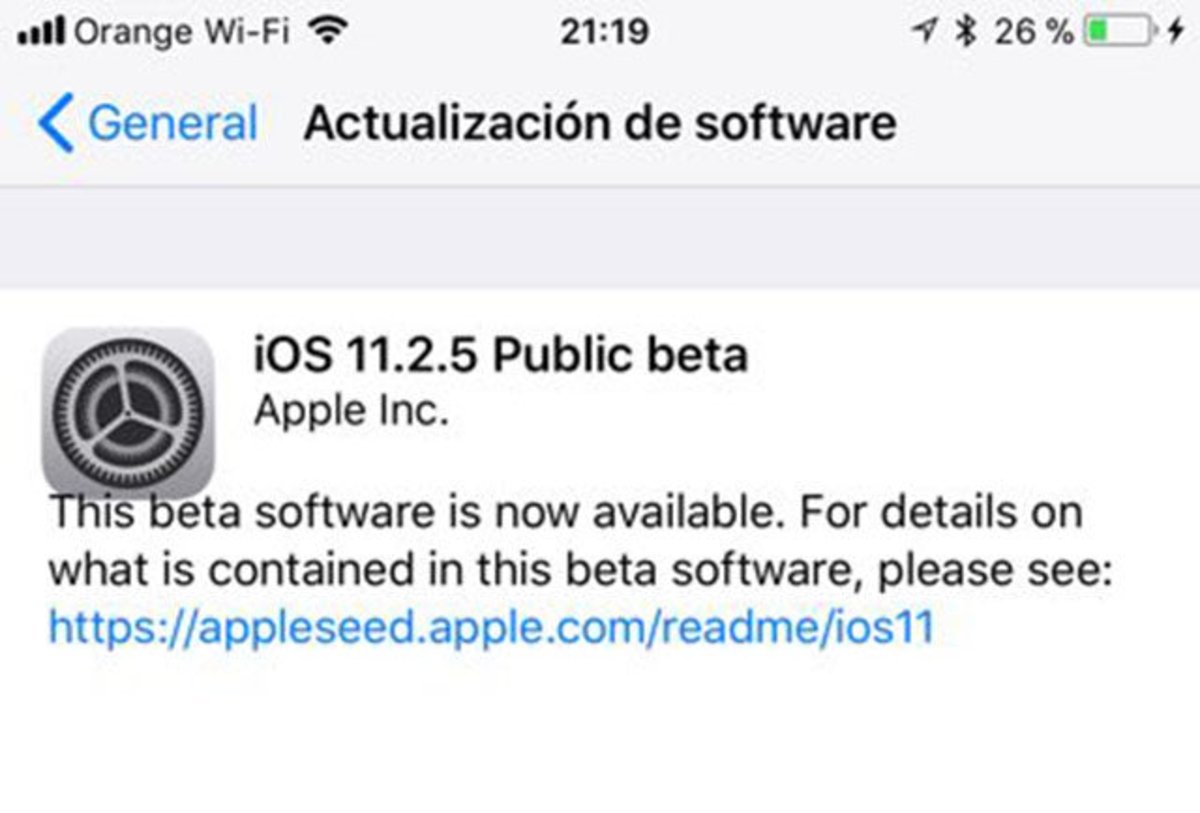 Ya disponible la segunda beta iOS 11.2.5 , ¿qué hay de nuevo?