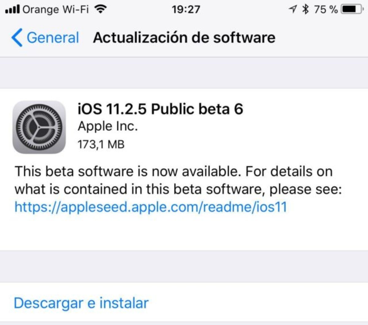 Sexta beta pública iOS 11.2.5 ya disponible. ¿Qué hay de nuevo?