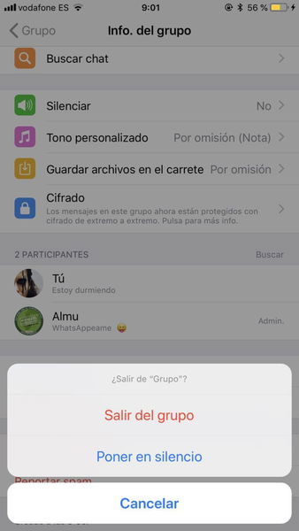 ¡Hasta siempre! Cómo salir de un grupo de WhatsApp y que no puedan volver a meterte