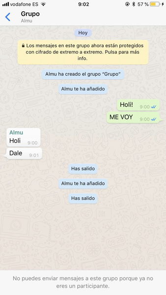 ¡Hasta siempre! Cómo salir de un grupo de WhatsApp y que no puedan volver a meterte