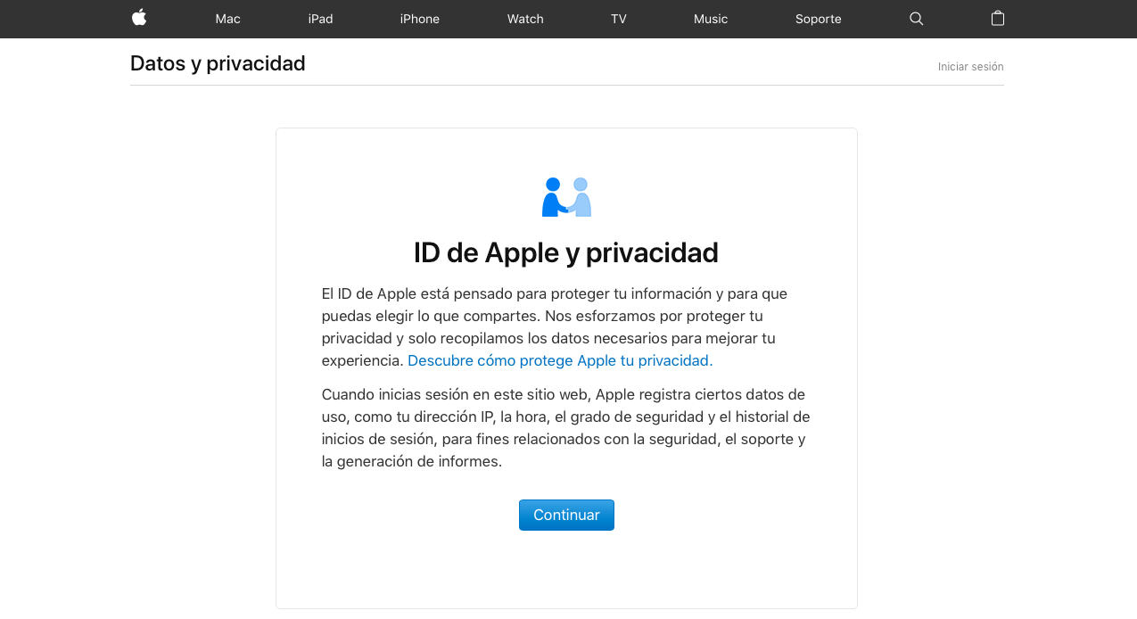 apple privacidad