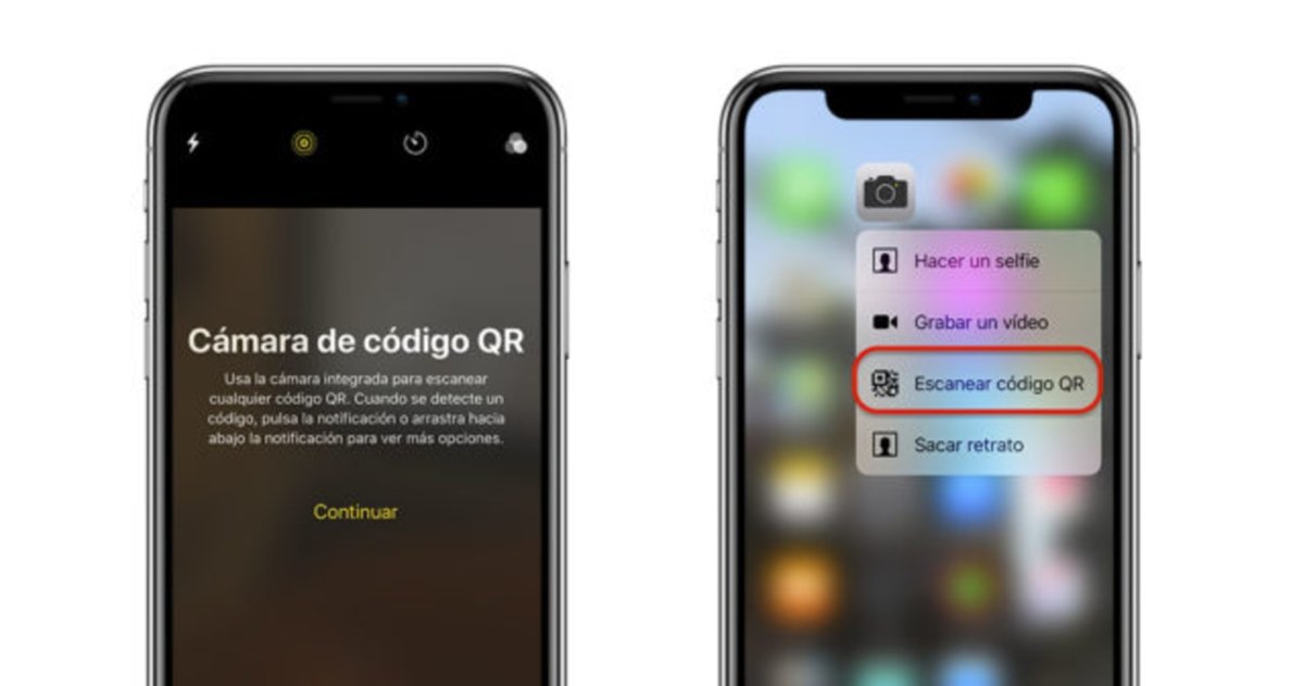 Esta es la forma más rápida de escanear códigos QR en iOS 12 con tu iPhone