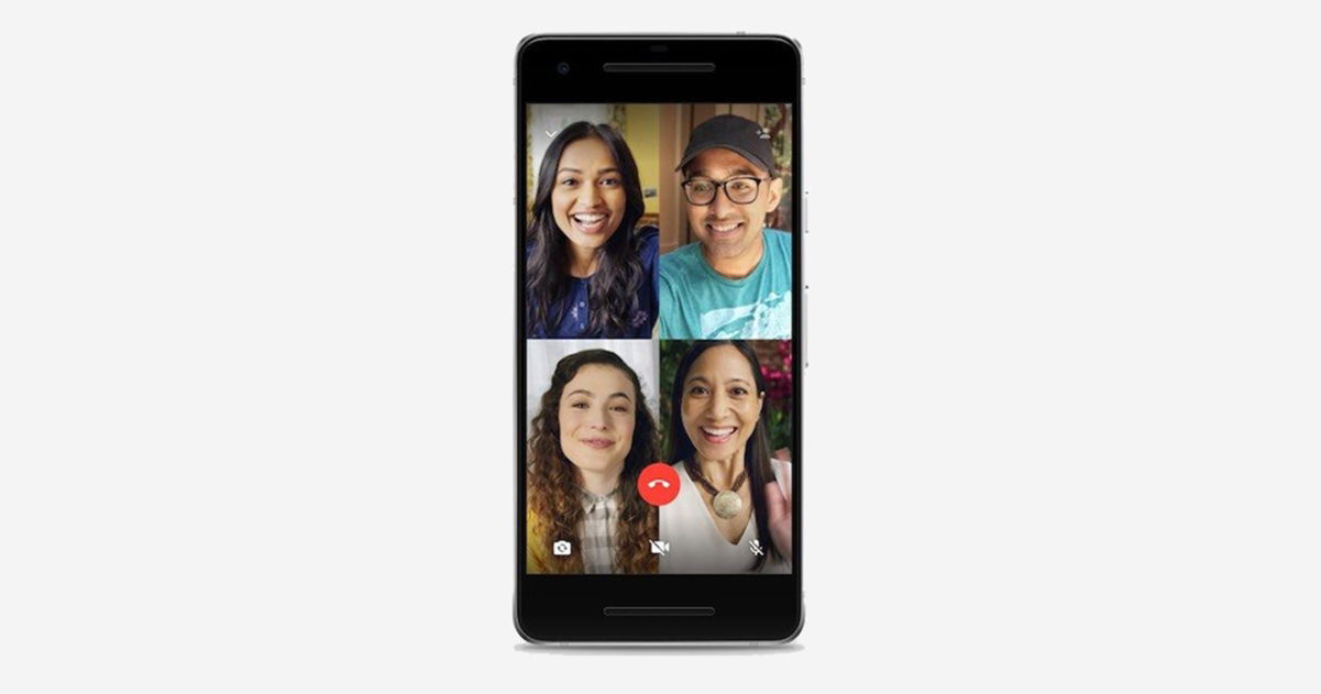 videollamada grupal WhatsApp