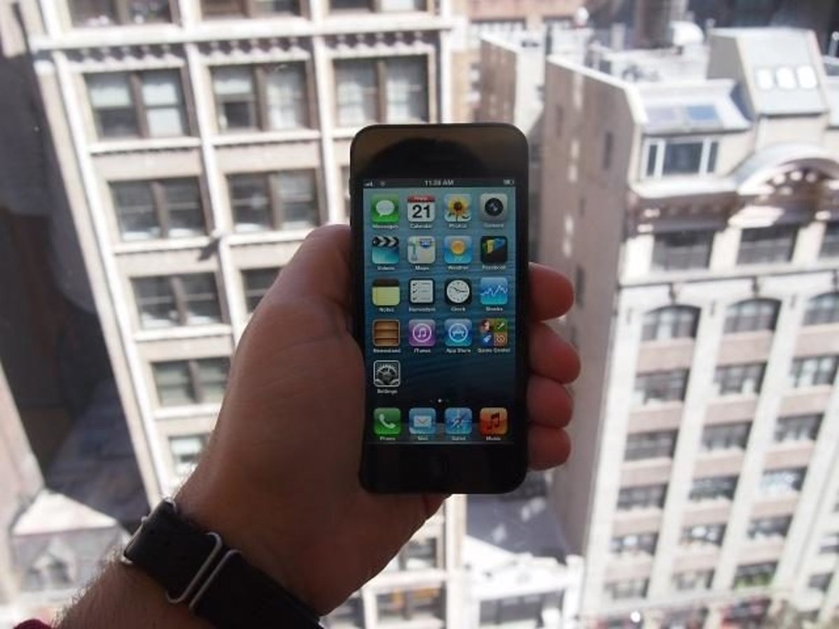 Vuelta a 2012, usando un iPhone 5 en la actualidad