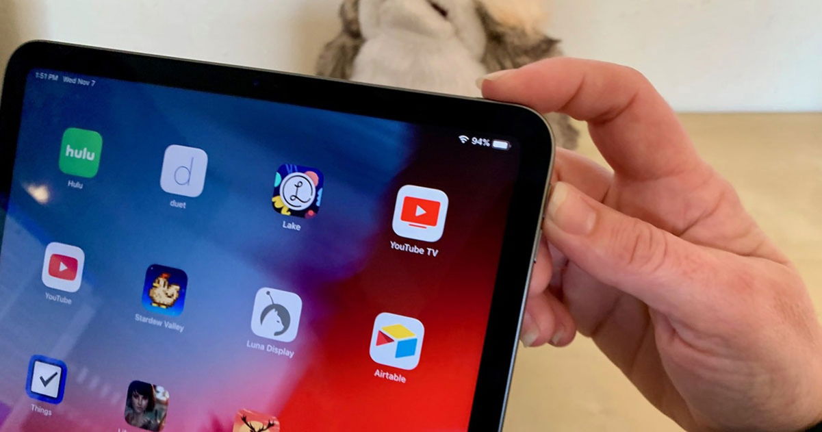 Cómo apagar el nuevo iPad Pro de 2018