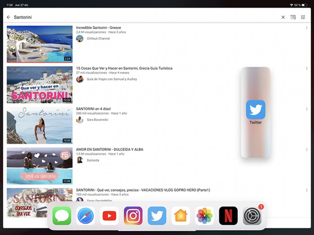 Cómo usar Slide Over en iPad Pro con iOS 12