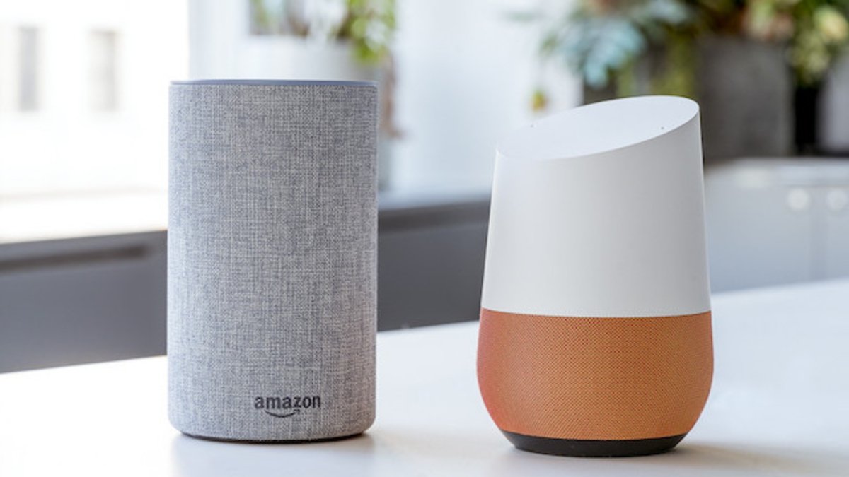 Asistentes de voz Amazon Echo Google Home