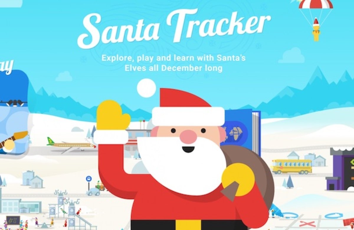 Sigue la pista a Papá Noel esta Navidad con las mejores apps y webs