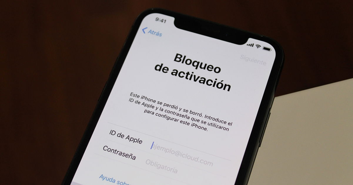 iPhone bloqueado icloud