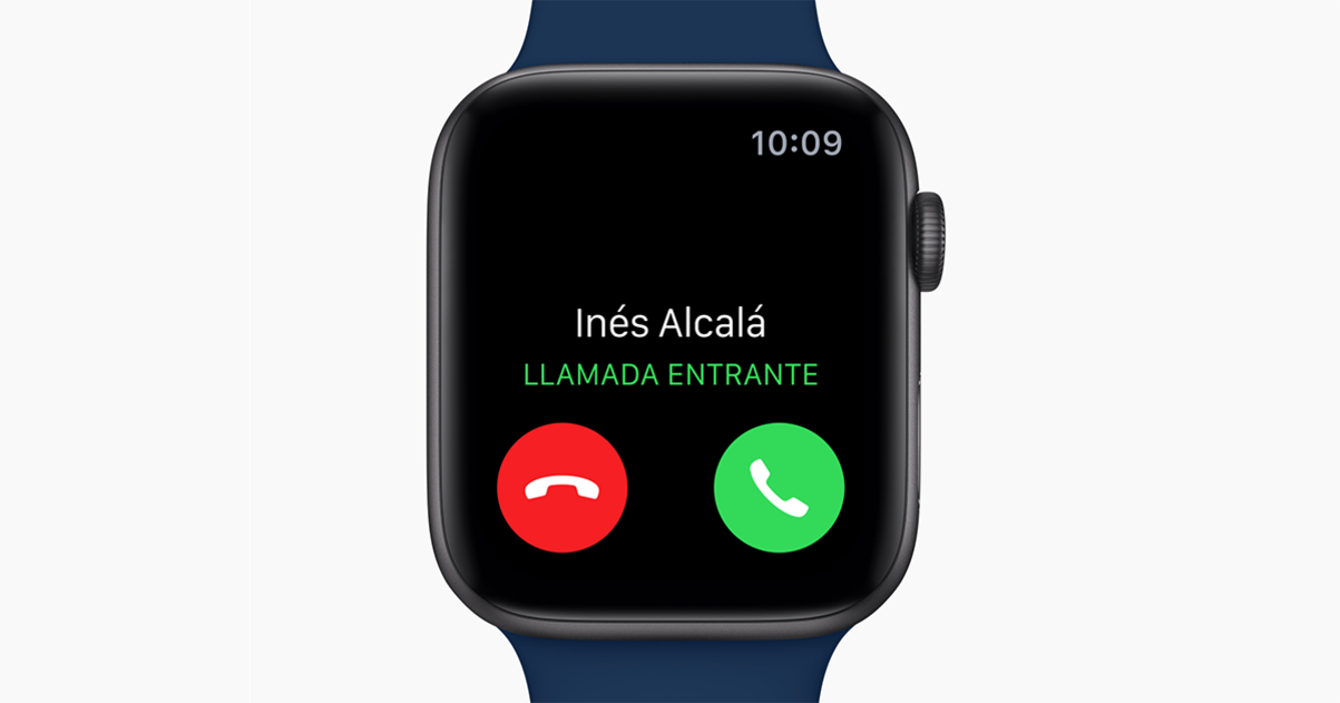 Apple Watch llamada