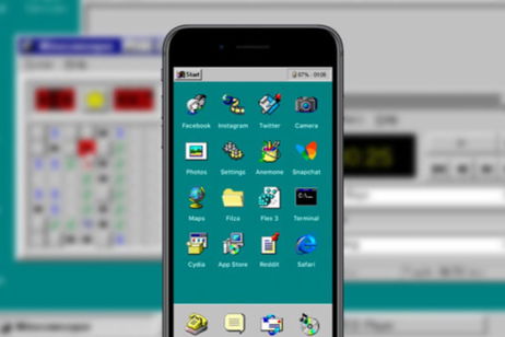 iOS95 permite tener la interfaz de Windows 95 en tu iPhone