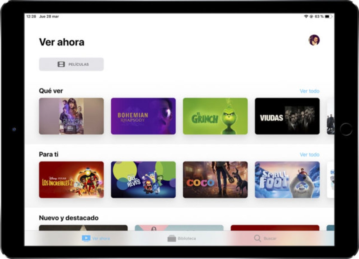 Así es la nueva app Apple TV disponible en iOS 12.3
