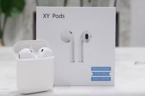 Estos AirPods falsos tienen el chip W1 de Apple y se sincronizan igual de rápido