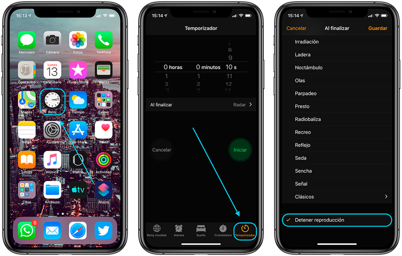 Cómo poner un temporizador a Spotify en iPhone y Android
