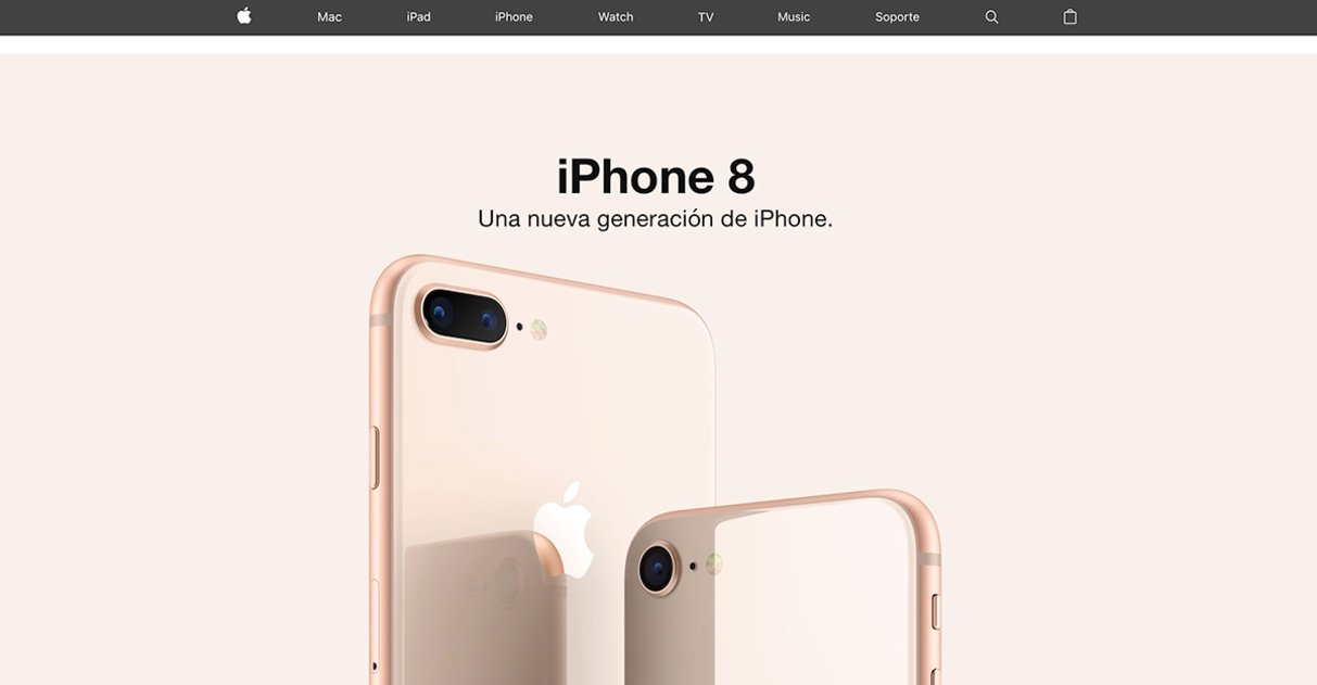 Así es como la web de Apple ha presentado cada iPhone a lo largo de la historia