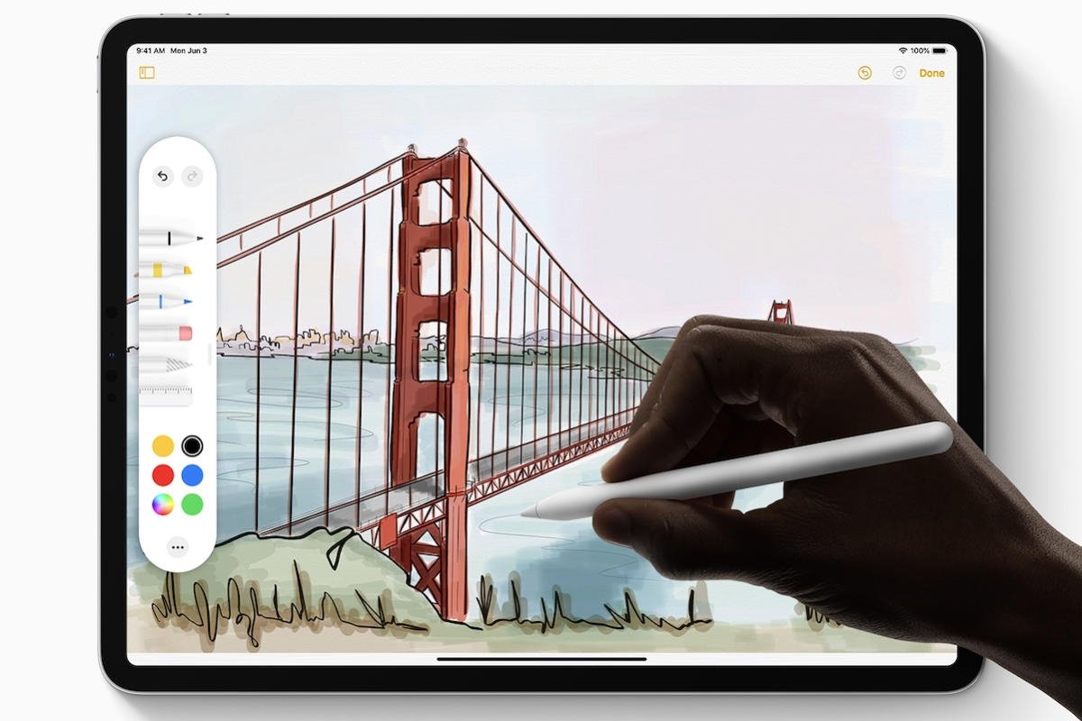 iPad con Apple Pencil