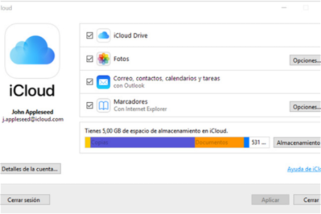 Cómo descargar y configurar correctamente iCloud para Windows