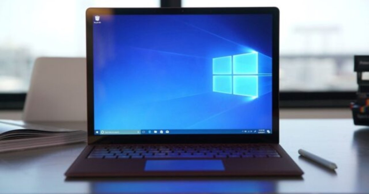 Windows 10 en portátil