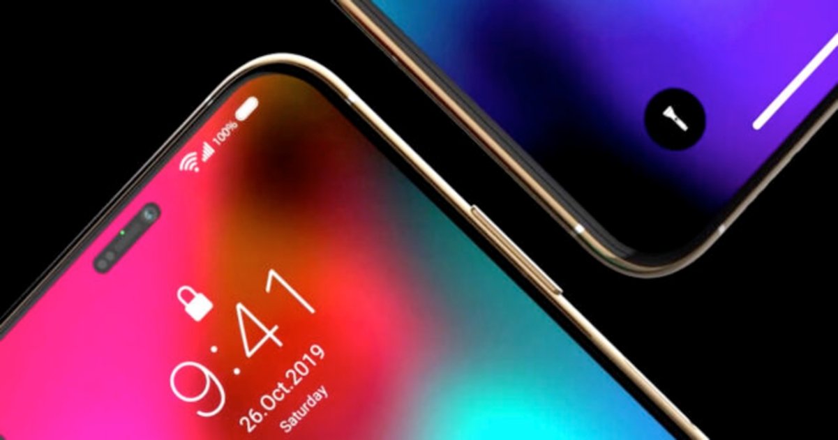concepto iPhone 12 face id