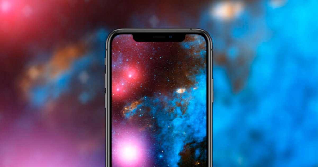 fondos iPhone galaxia