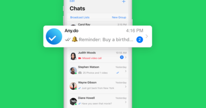 Ahora puedes crear recordatorios y tareas directamente desde WhatsApp Ahora puedes crear recordatorios y tareas directamente desde WhatsApp