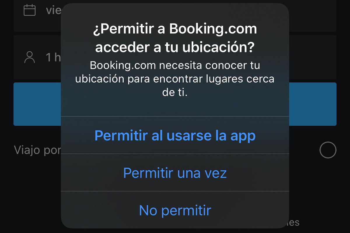 Permisos en iOS