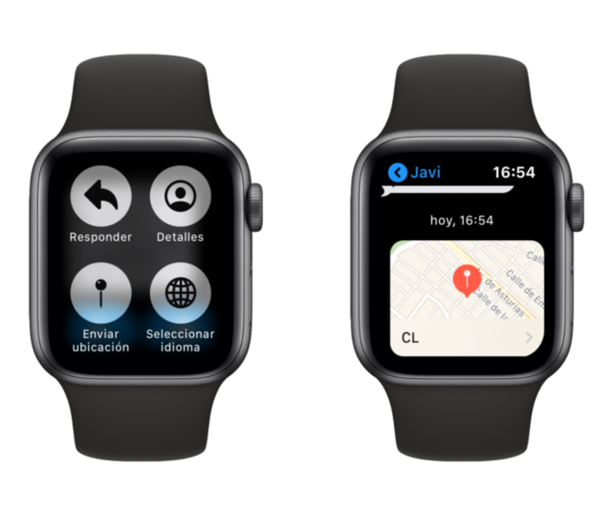 localización Apple Watch