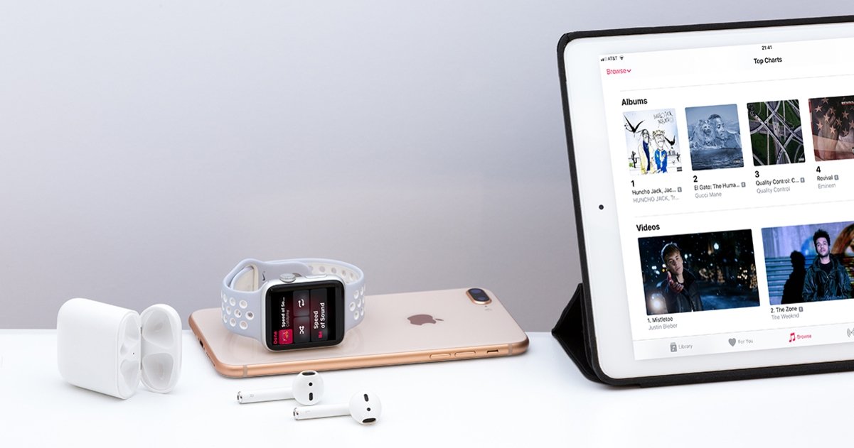Apple Music Apple Watch AirPods iPad