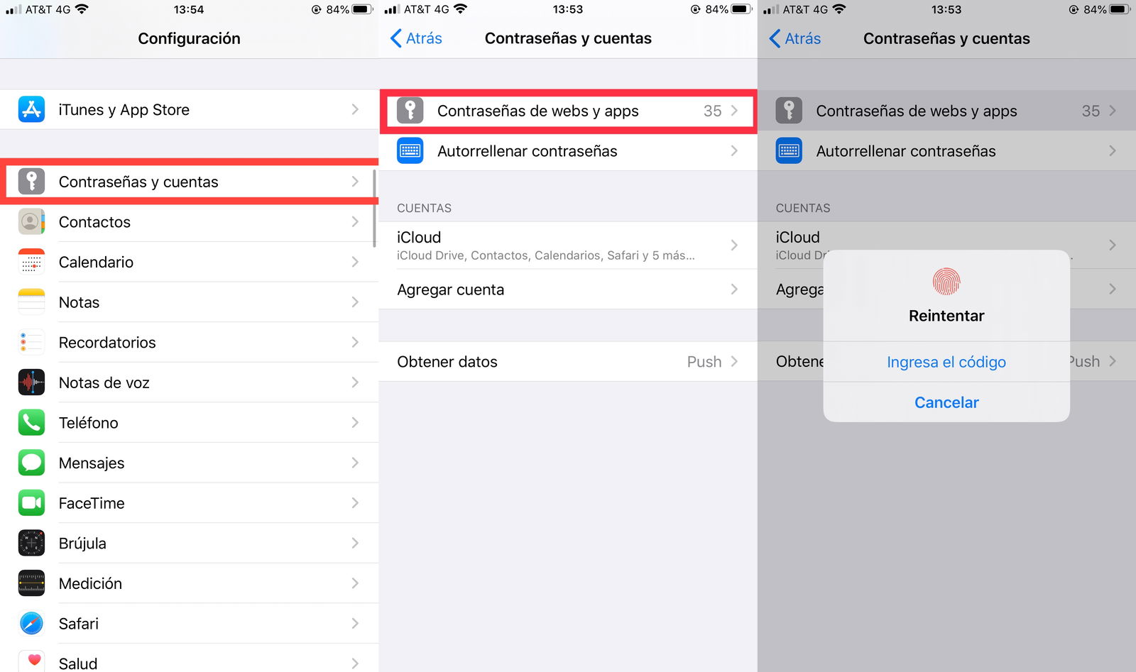 Dónde esta el llavero de iCloud