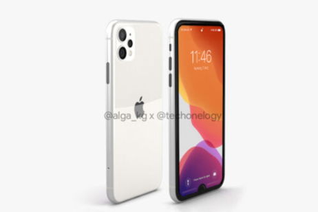 Este concepto de iPhone 12 con notch inferior y Touch ID es de lo más extraño Este concepto de iPhone 12 con notch inferior y Touch ID es de lo más extraño