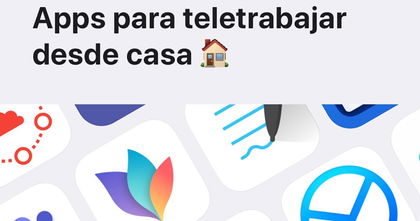 Estas son las 18 apps que Apple recomienda para teletrabajar Estas son las 18 apps que Apple recomienda para teletrabajar