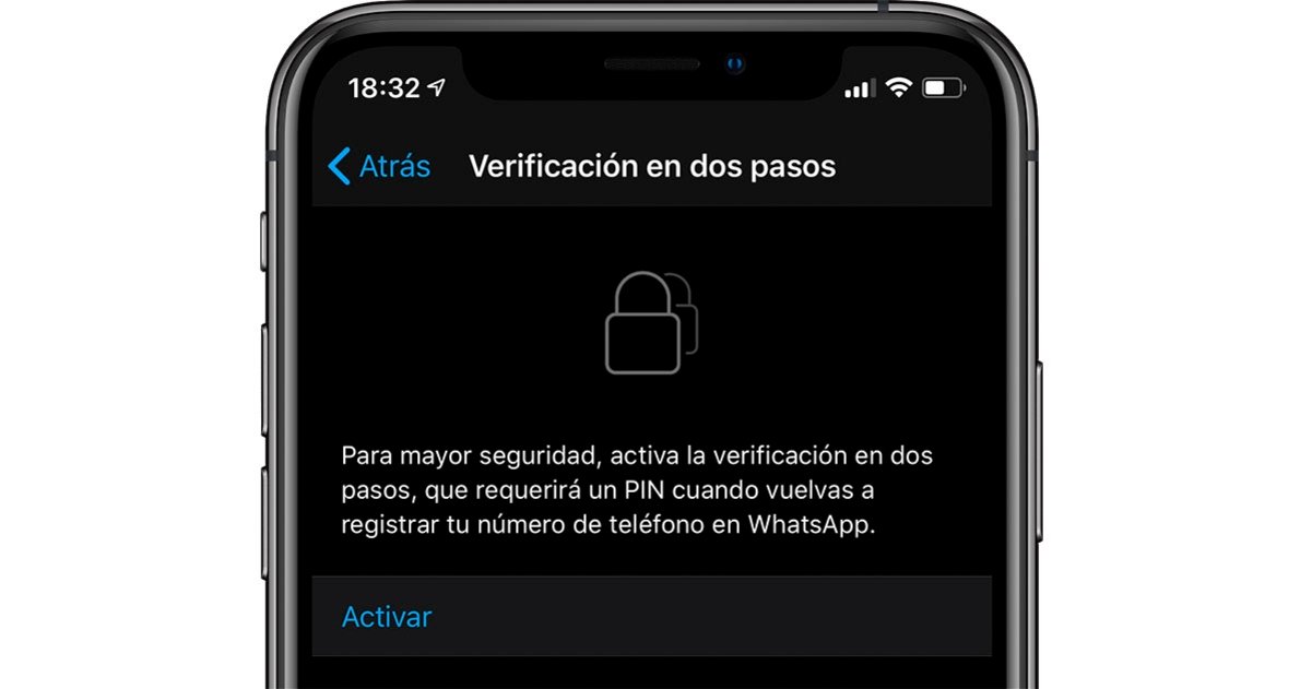 verificacion dos pasos whatsapp