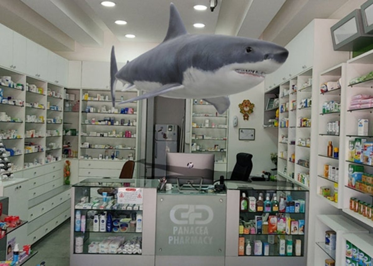 Animales 3D Google: tiburón