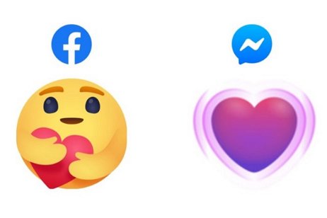 Así es “abrazo afectuoso”, la nueva reacción de Facebook
