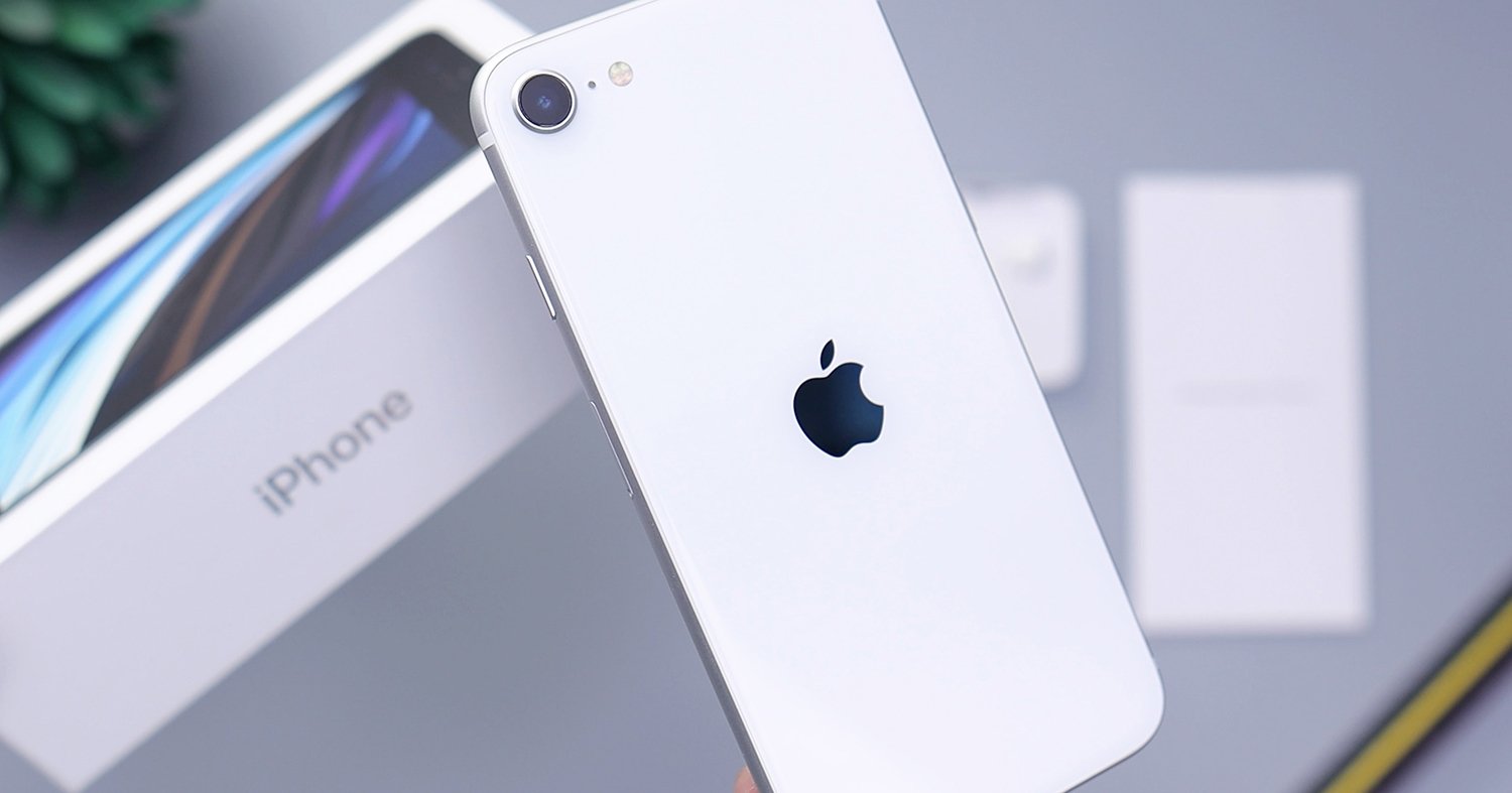 iPhone SE blanco